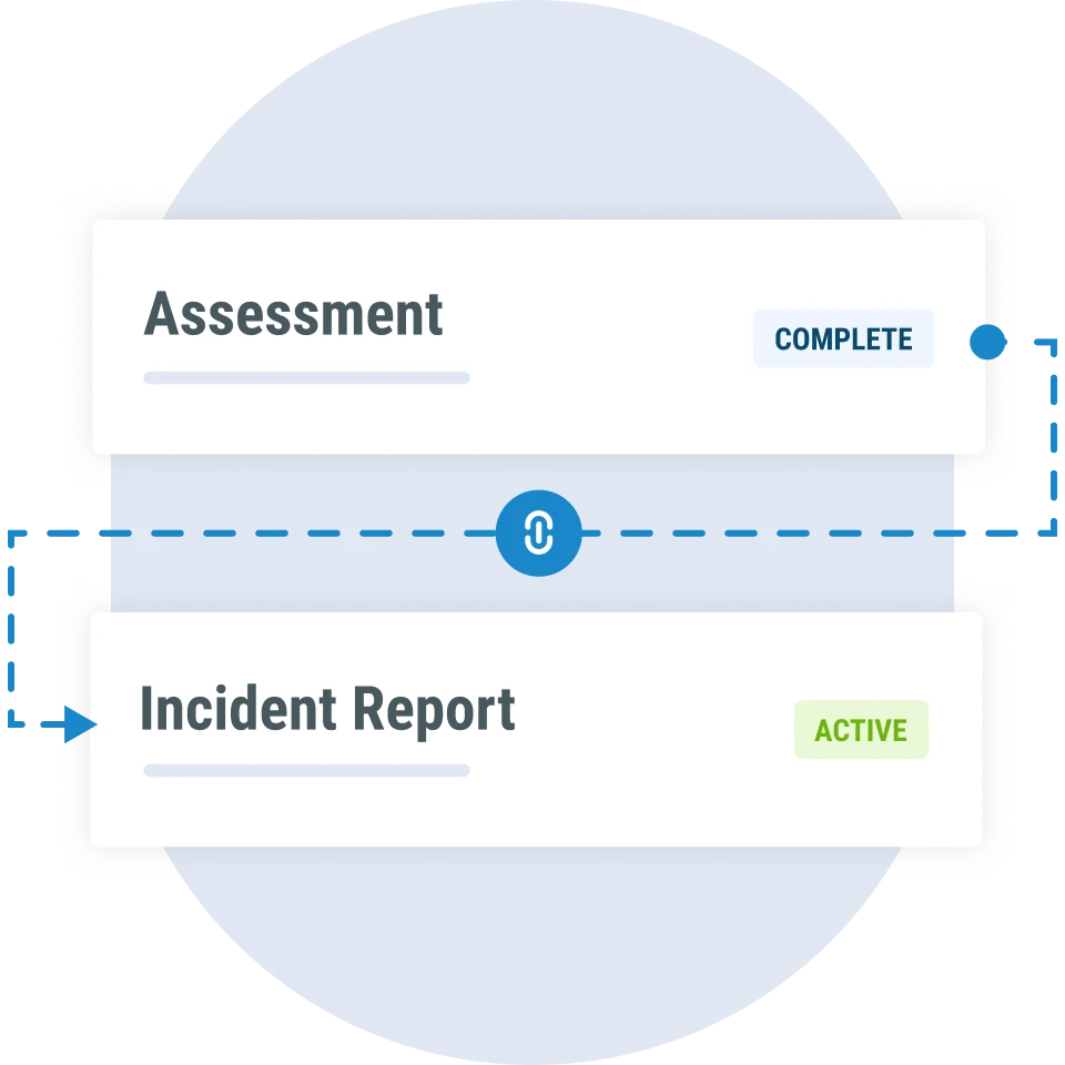 Link Assessments to Safety Reports